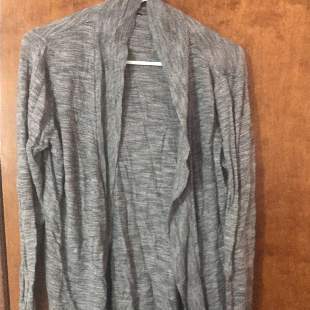 Grey cardigan